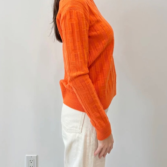 Authentic Hermes "H" Long Sleeve Pullover - Picture 8 of 10